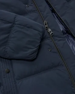 Long Puffer Daunenjacke