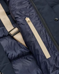Long Puffer Daunenjacke