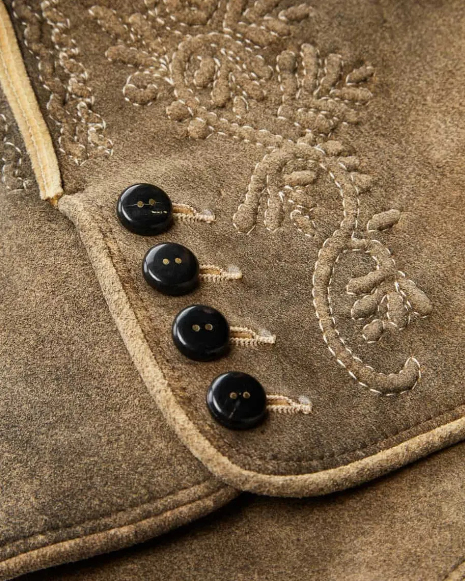 Ludwig Karl August Lederhose aus Hirschleder