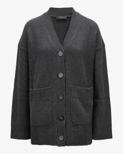 Luxe Cashmere-Strickjacke