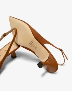 Luxe Saddle Slingpumps