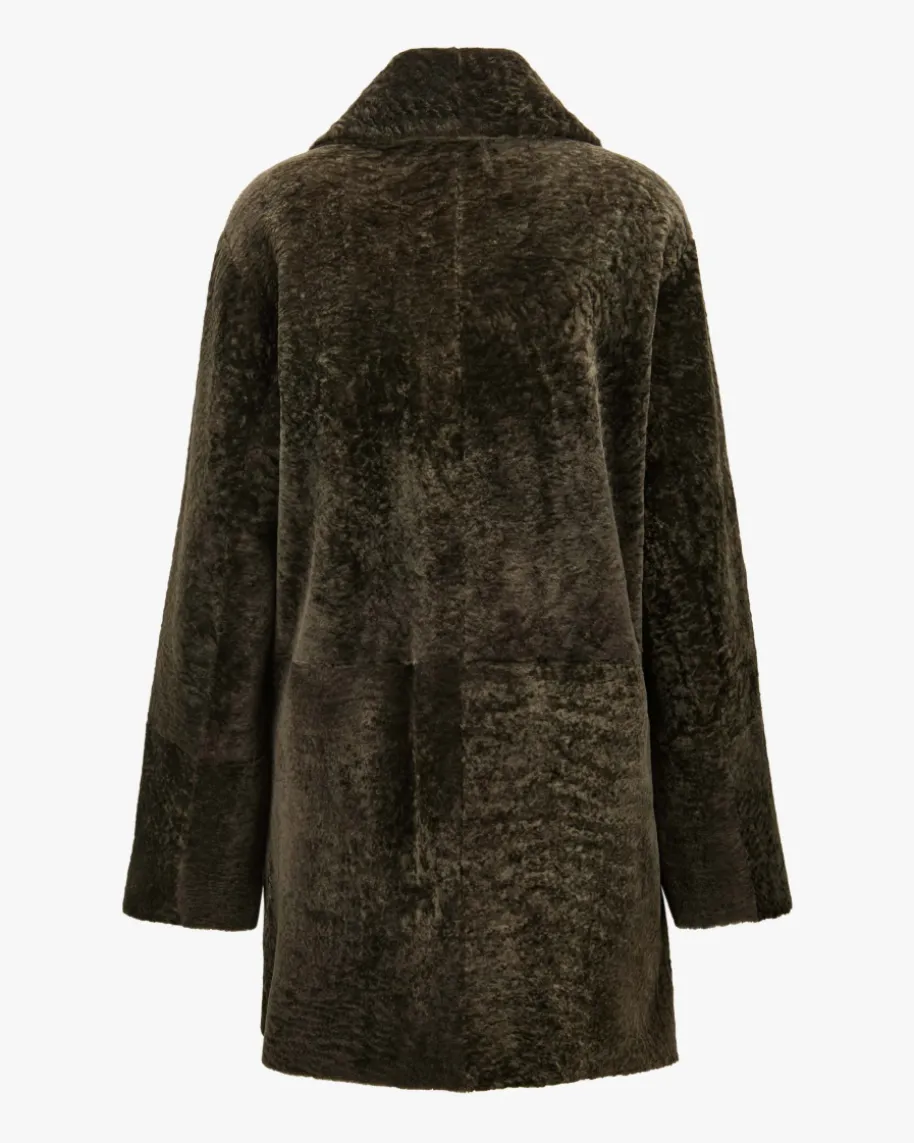 Mar Wende-Schafsfellmantel