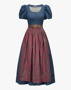 Margret Dirndl lang mit Schürze