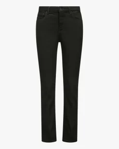 Mari Jeans Mid-Rise Slim Straight