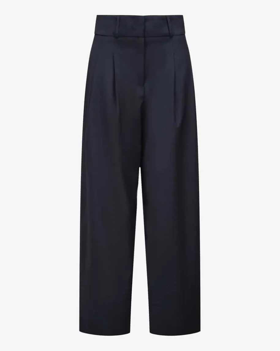 Marlenehose aus Schurwollmix