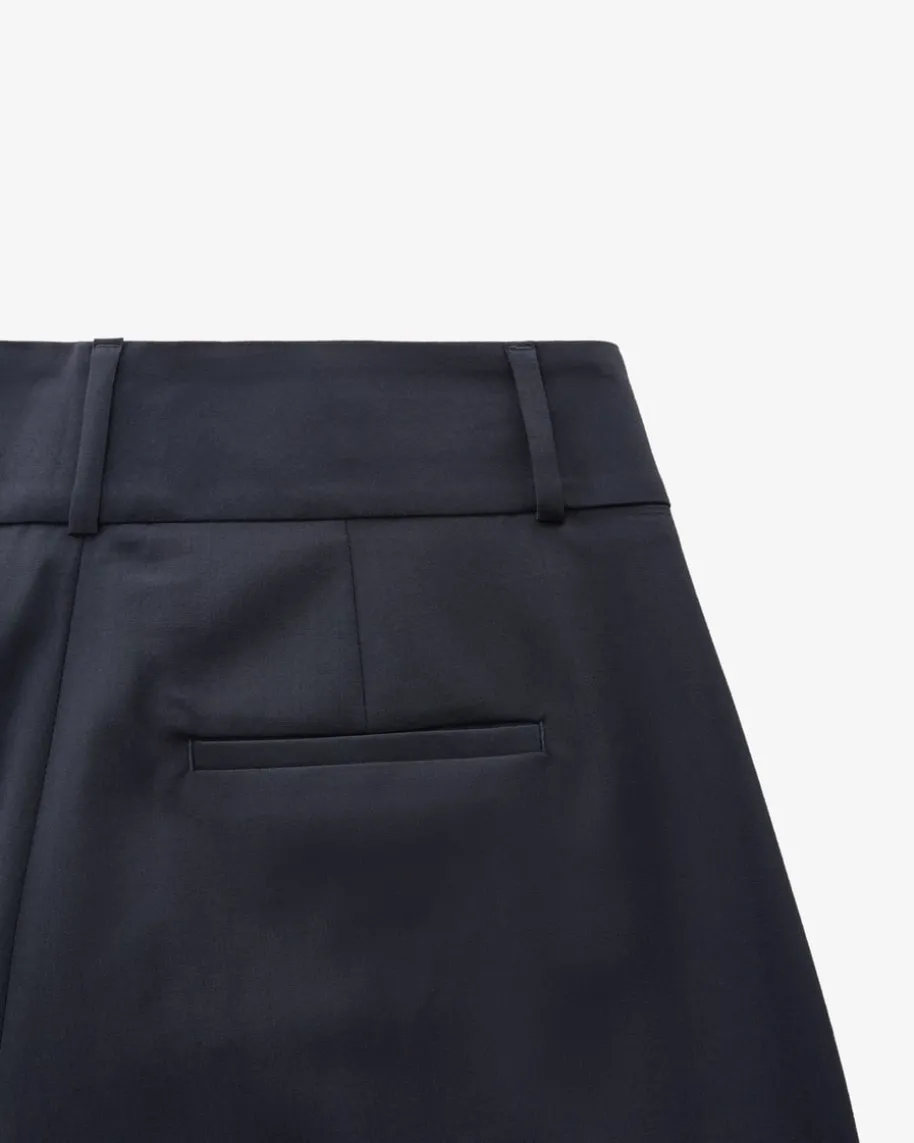 Marlenehose aus Schurwollmix