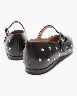 Mary Jane Studded Ballerinas
