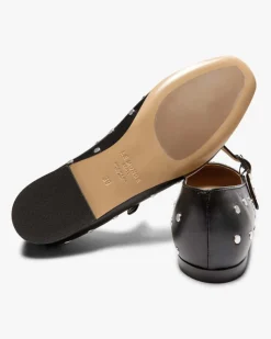 Mary Jane Studded Ballerinas