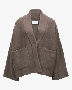 Maud Cashmere-Strickjacke