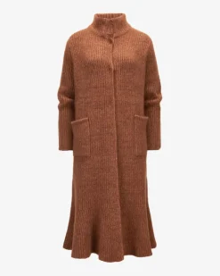 Mawes Cashmere-Seiden-Strickmantel