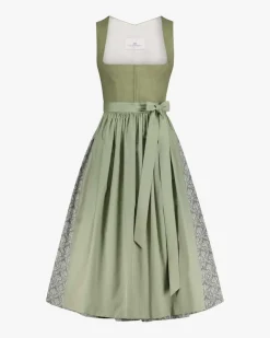 Midi-Dirndl mit Schürze