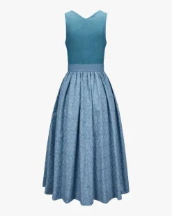 Midi-Dirndl mit Schürze