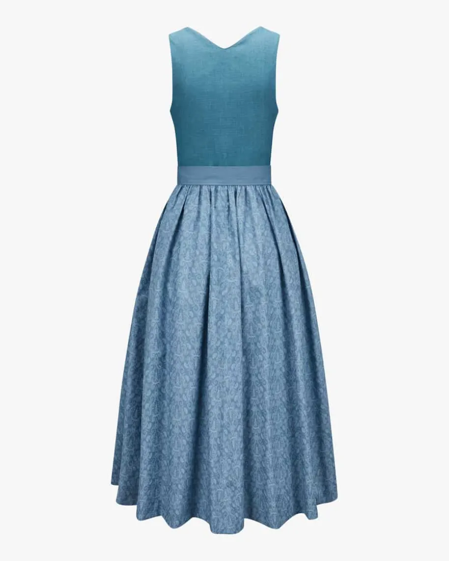 Midi-Dirndl mit Schürze