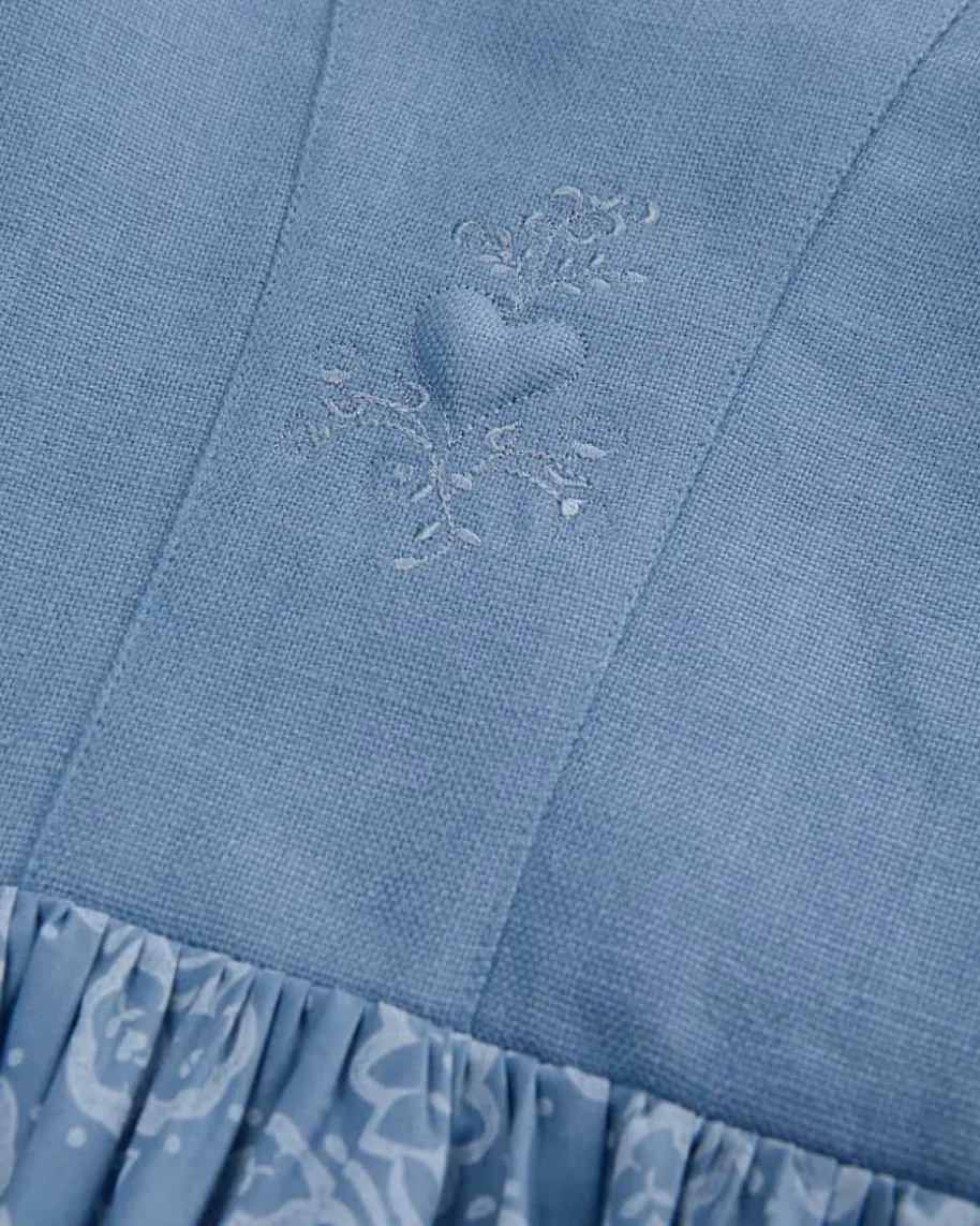 Midi-Wiesndirndl mit Schürze