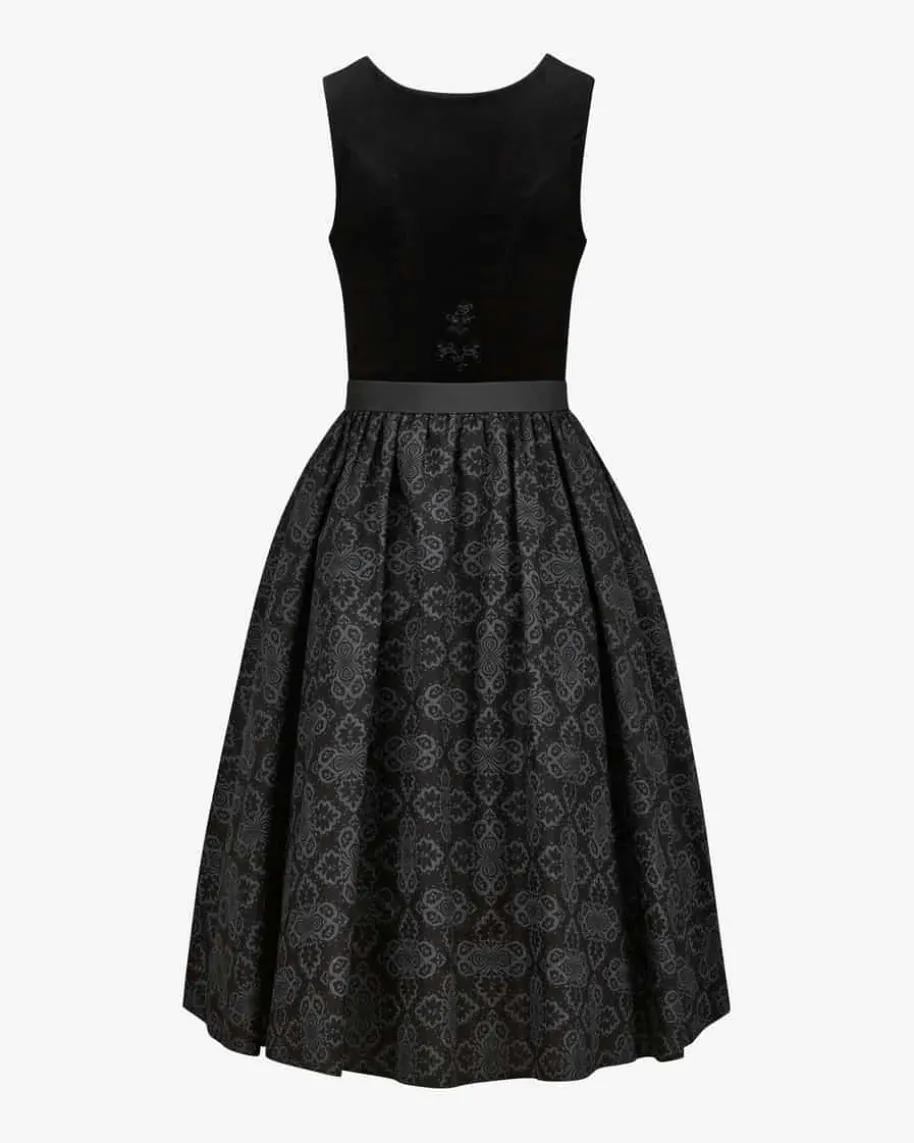 Midi-Wiesndirndl mit Schürze