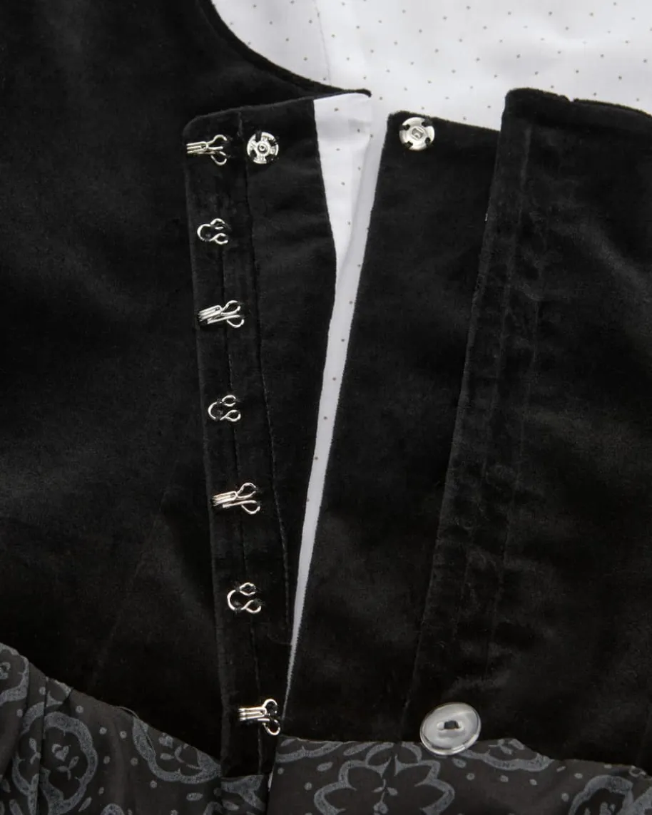 Midi-Wiesndirndl mit Schürze