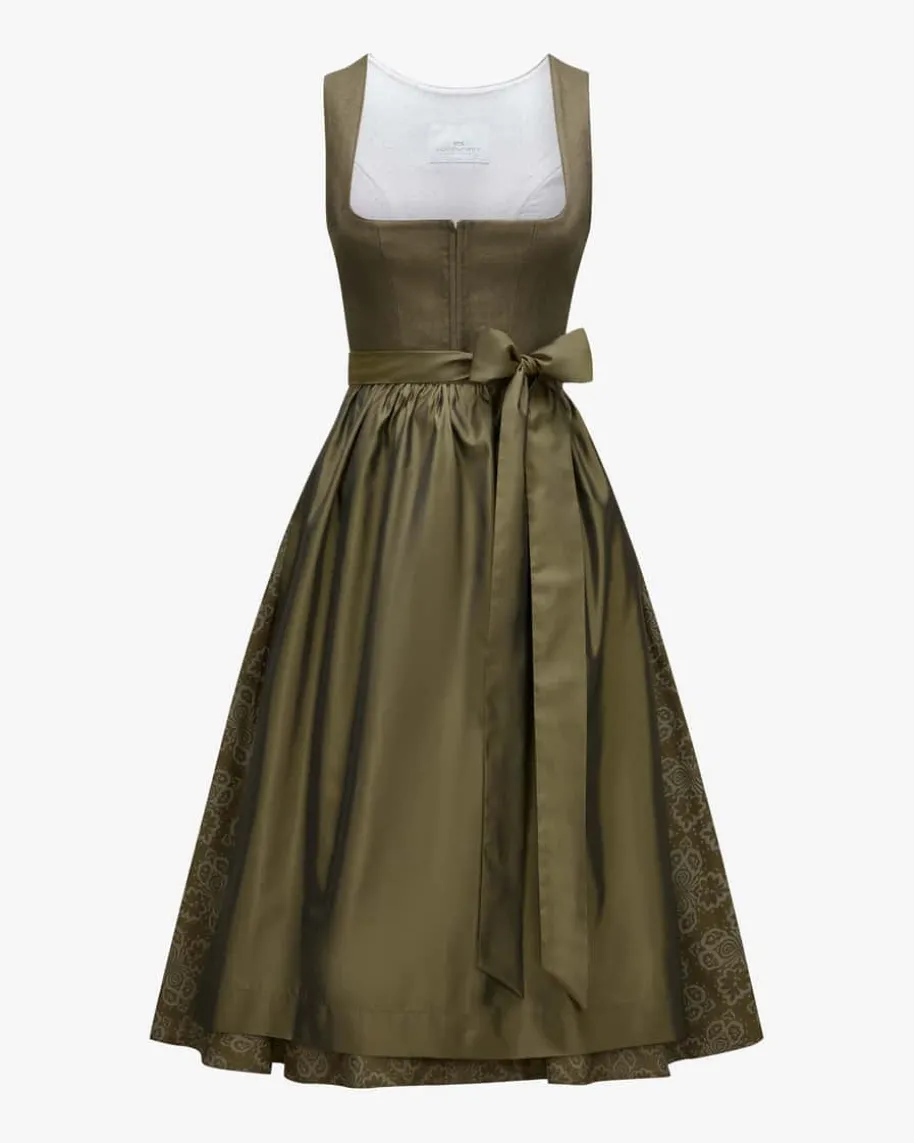 Midi-Wiesndirndl mit Schürze