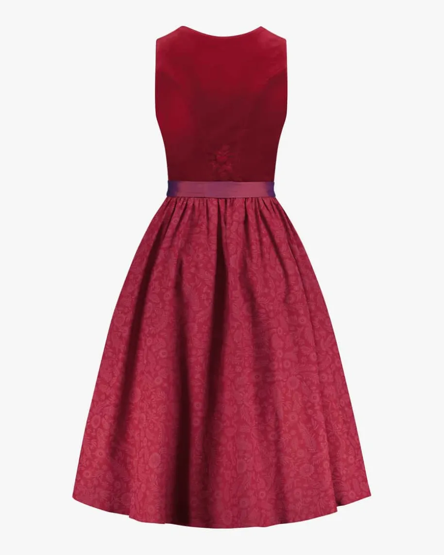 Midi-Wiesndirndl mit Schürze