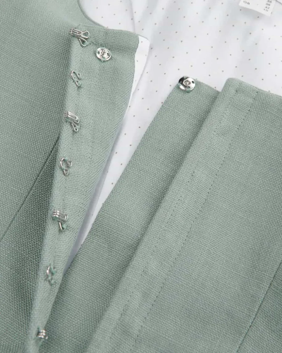 Midi-Wiesndirndl mit Schürze