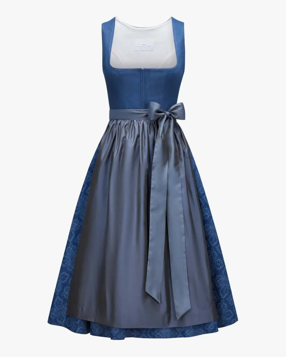 Midi-Wiesndirndl mit Schürze