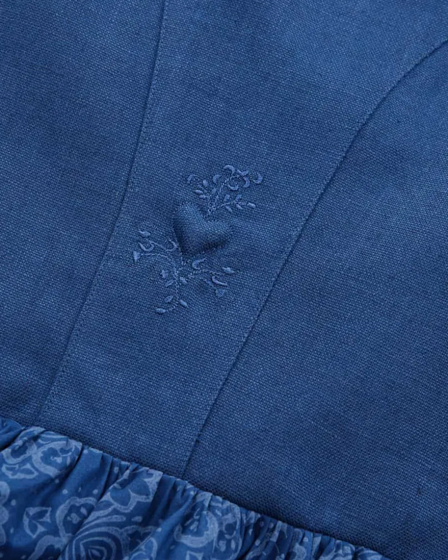 Midi-Wiesndirndl mit Schürze