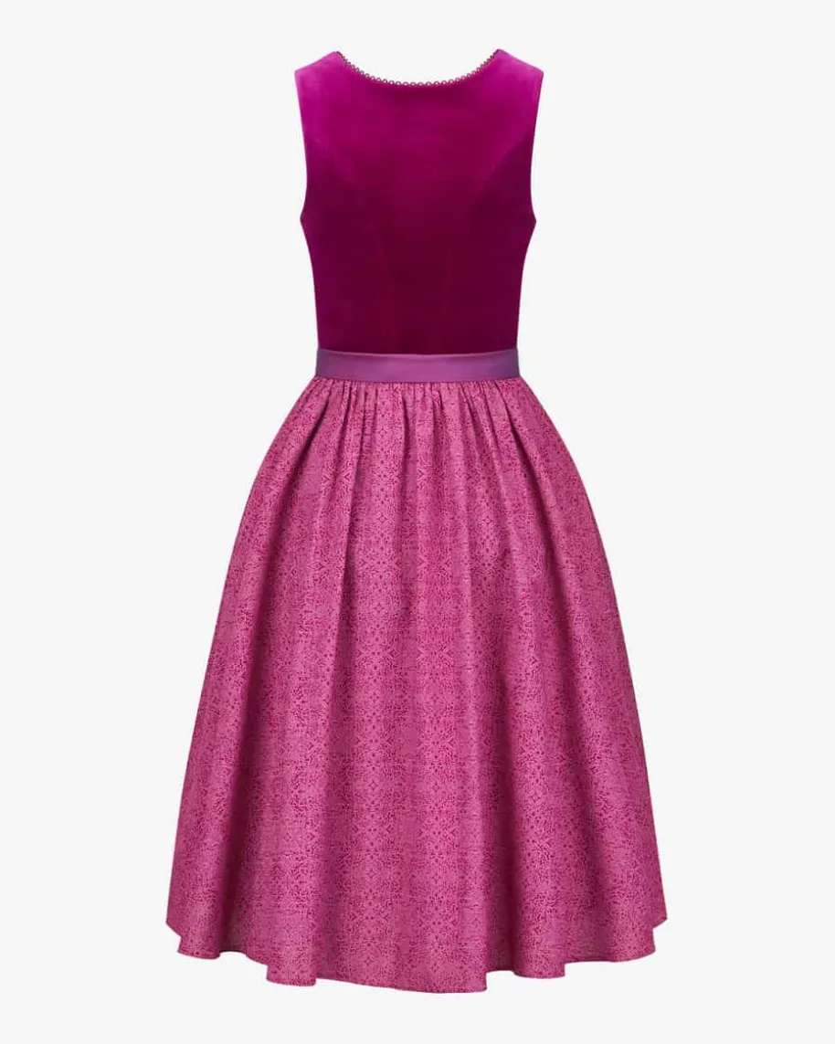 Midi-Wiesndirndl mit Schürze