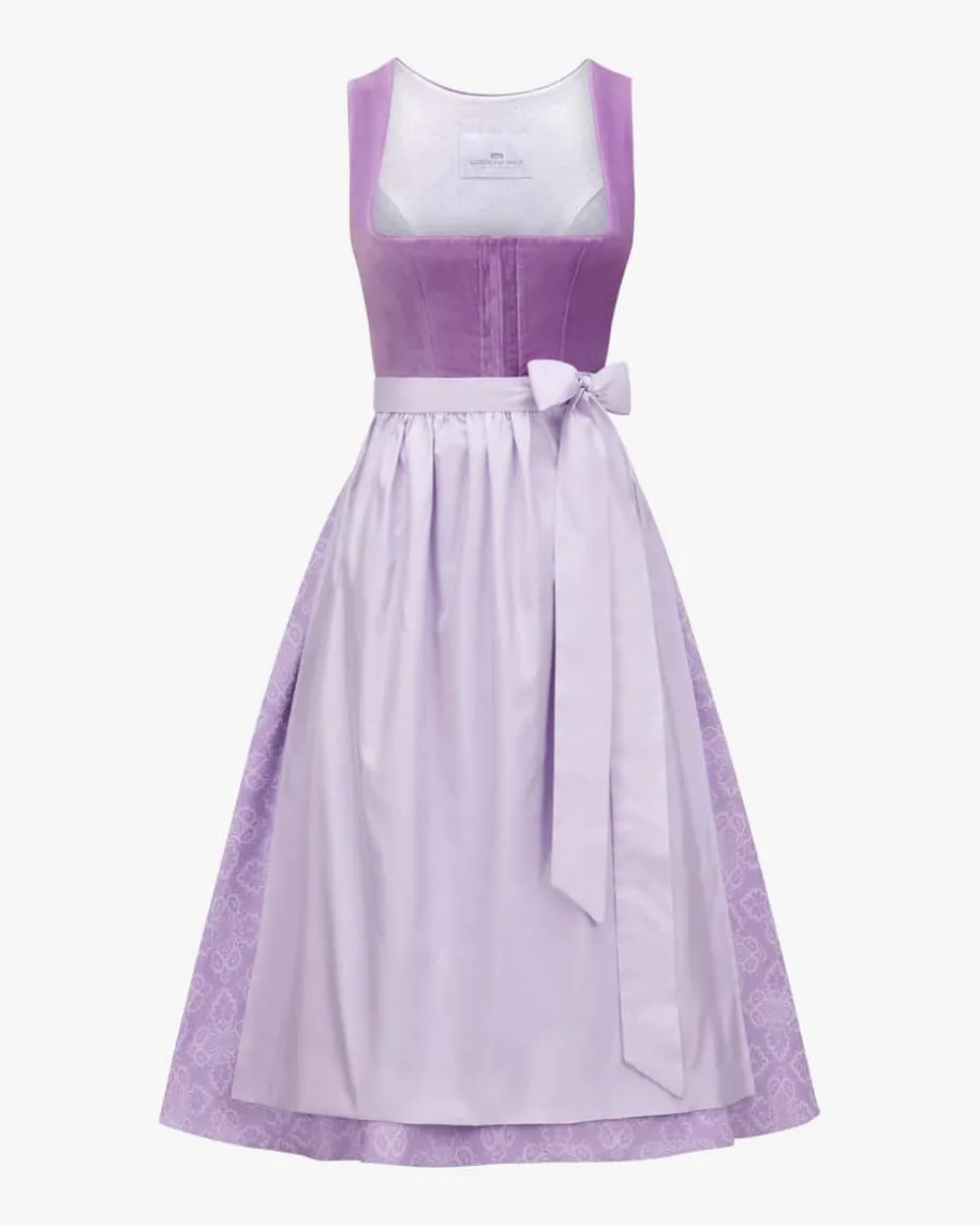 Midi-Wiesndirndl mit Schürze