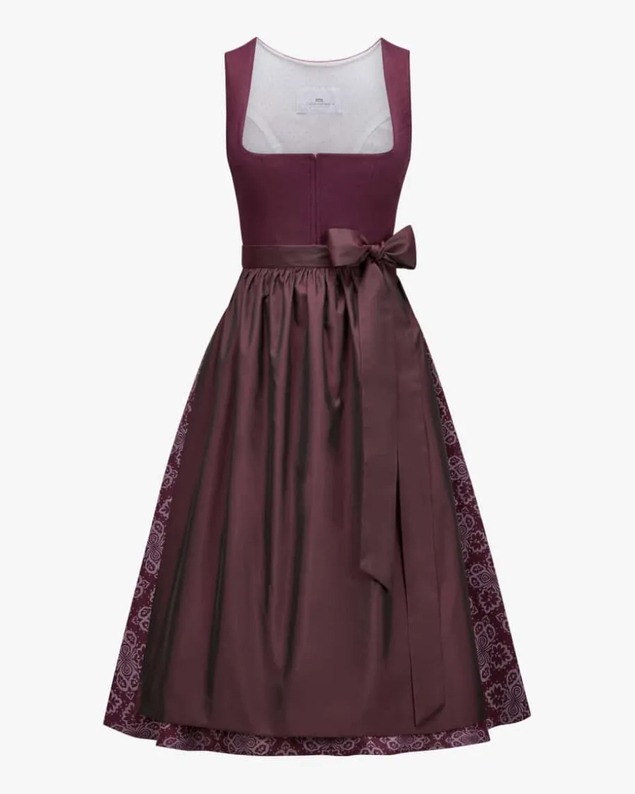 Midi-Wiesndirndl mit Schürze