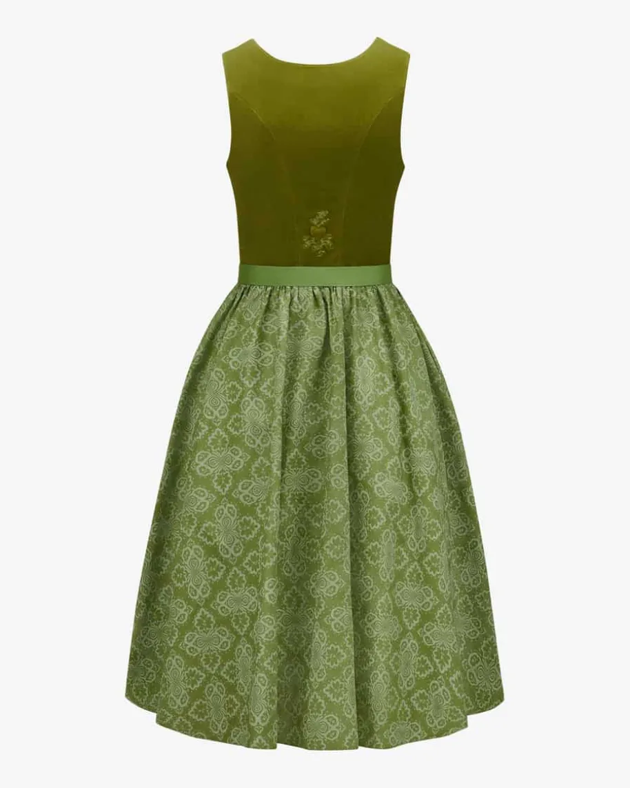 Midi-Wiesndirndl mit Schürze