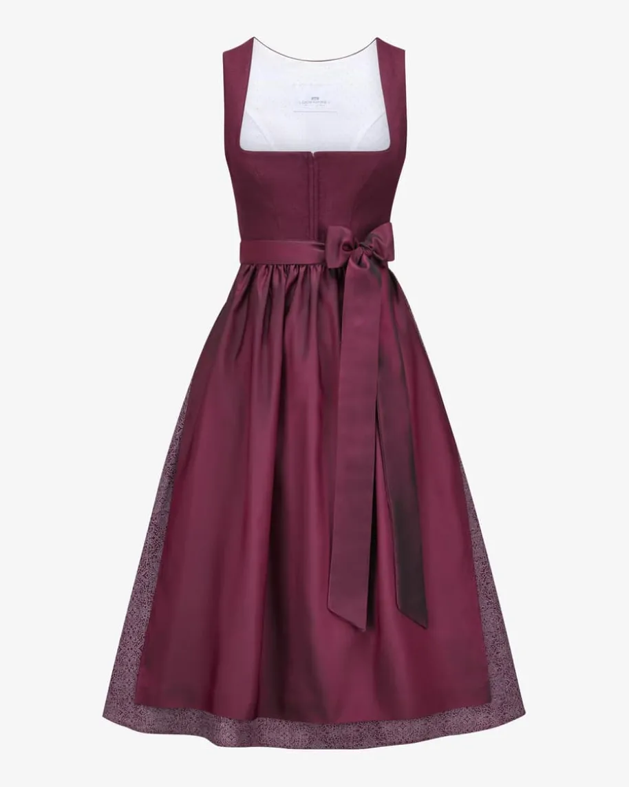 Midi-Wiesndirndl mit Schürze