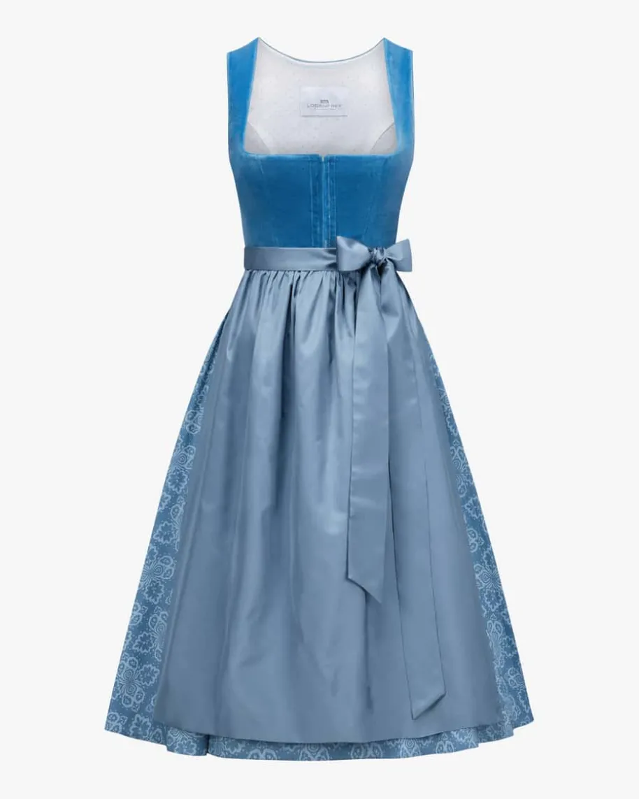 Midi-Wiesndirndl mit Schürze