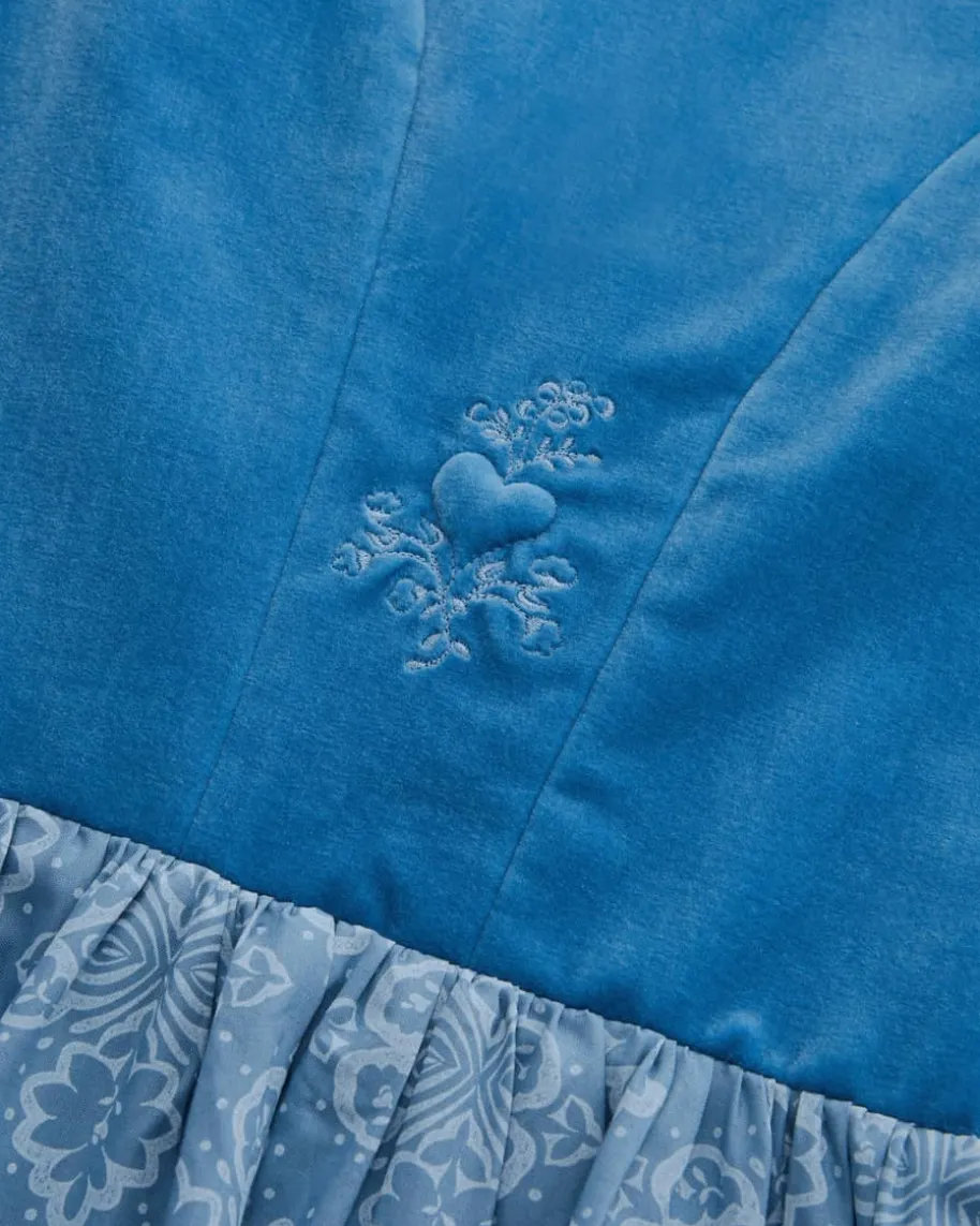 Midi-Wiesndirndl mit Schürze