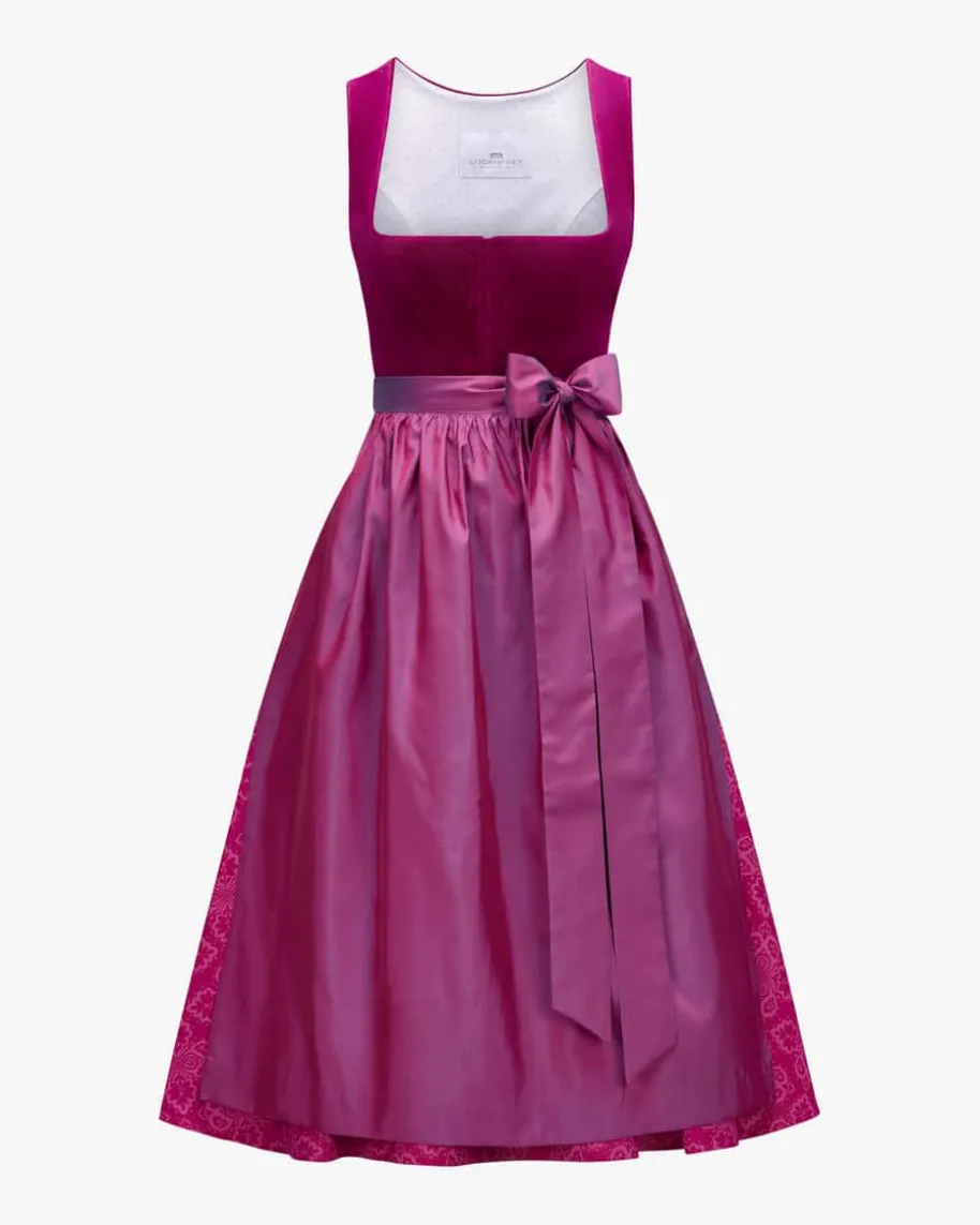 Midi-Wiesndirndl mit Schürze