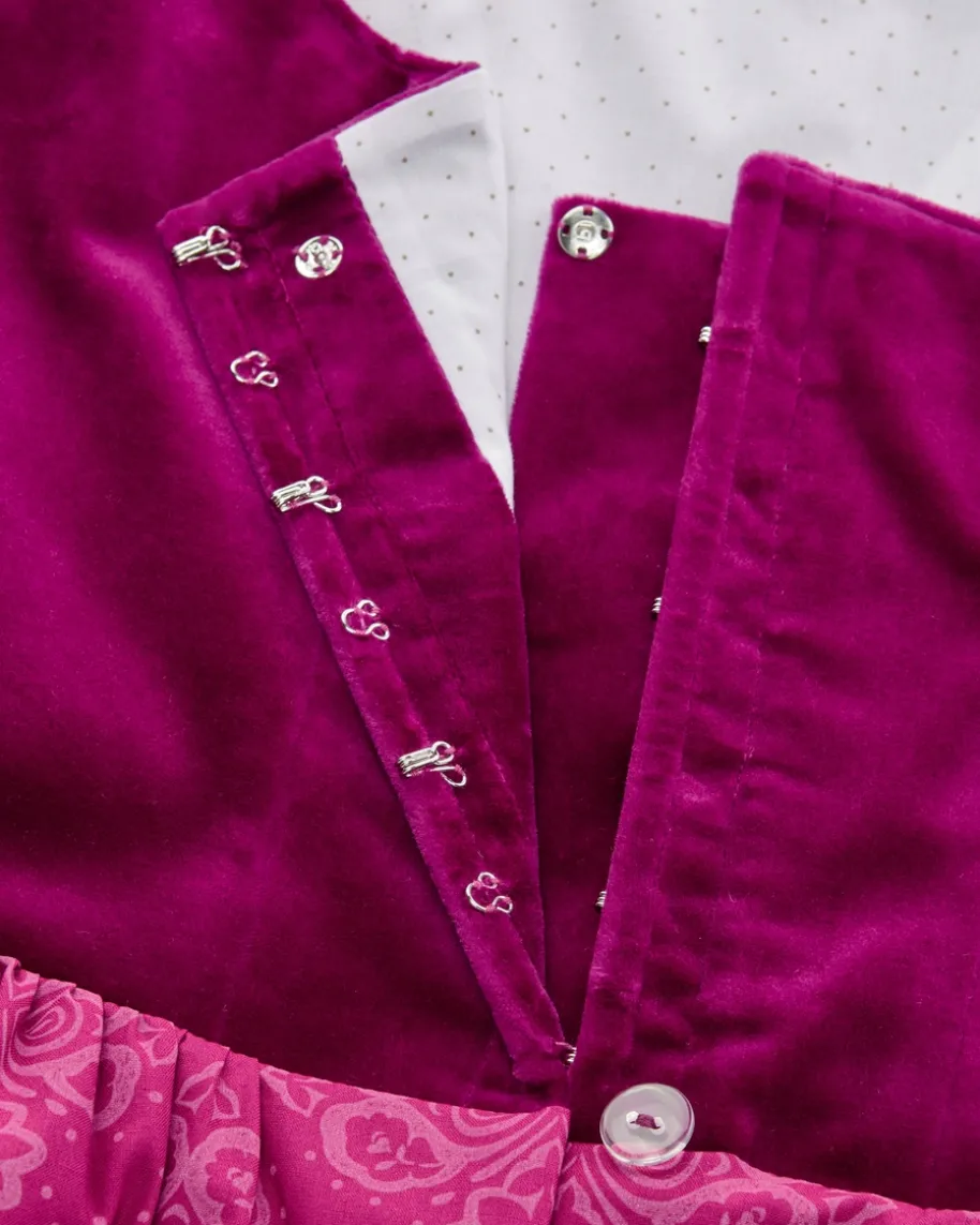 Midi-Wiesndirndl mit Schürze