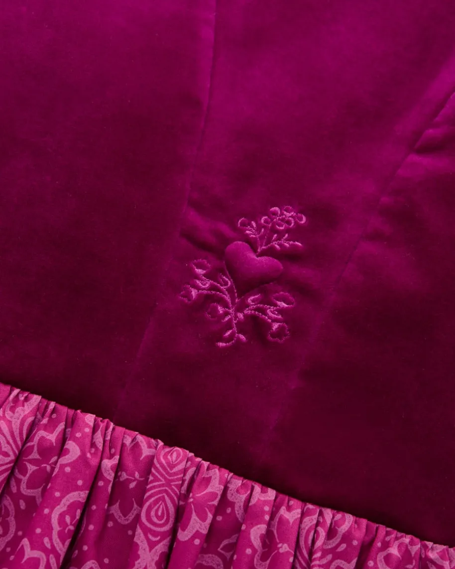 Midi-Wiesndirndl mit Schürze