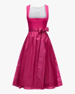 Midi-Wiesndirndl mit Schürze