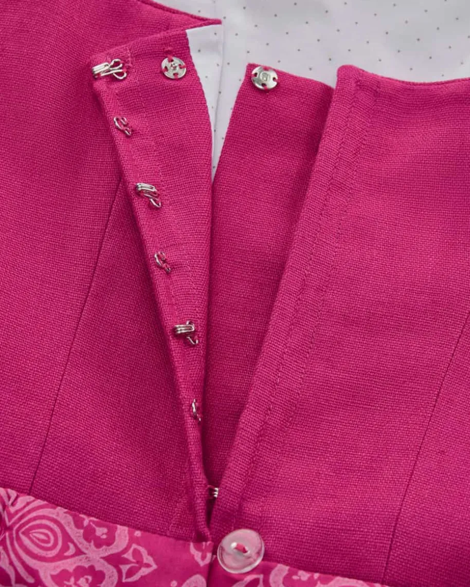 Midi-Wiesndirndl mit Schürze