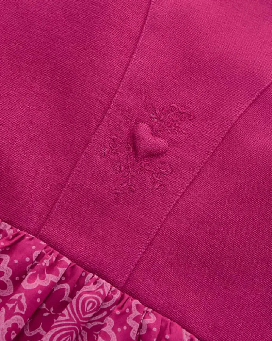 Midi-Wiesndirndl mit Schürze