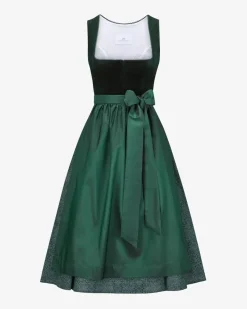 Midi-Wiesndirndl mit Schürze