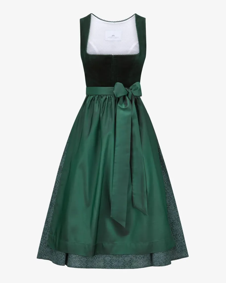 Midi-Wiesndirndl mit Schürze