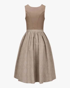 Midi-Wiesndirndl mit Schürze