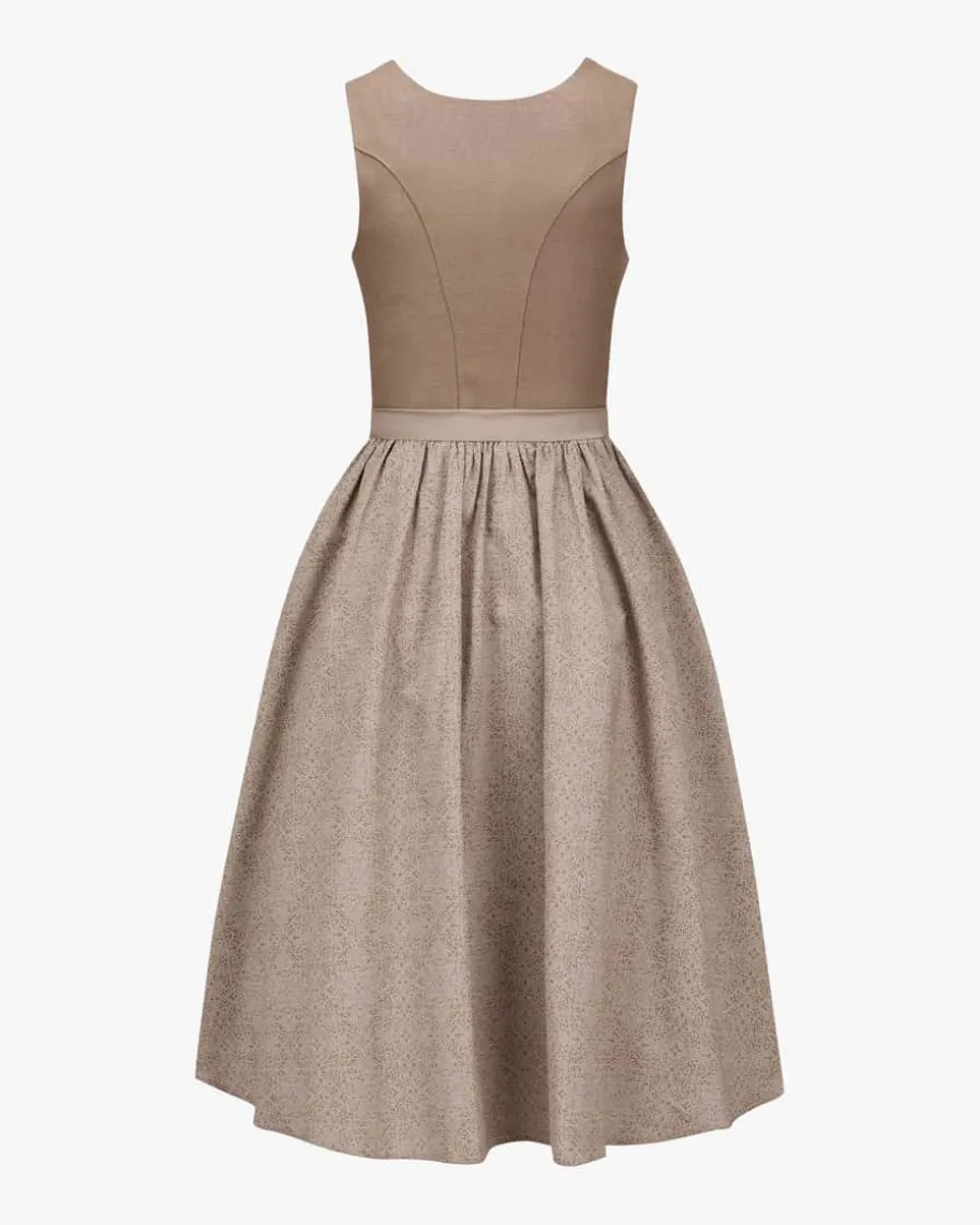 Midi-Wiesndirndl mit Schürze