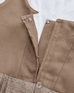 Midi-Wiesndirndl mit Schürze