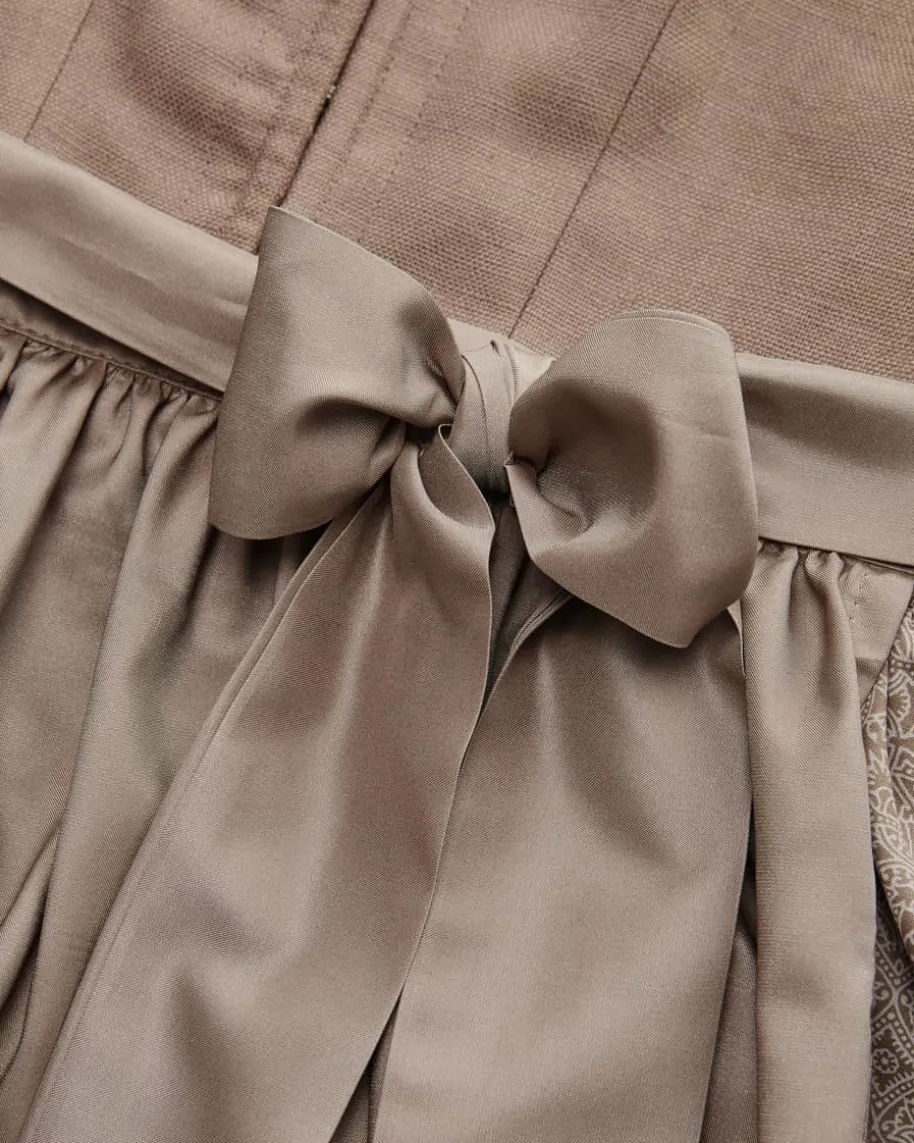 Midi-Wiesndirndl mit Schürze