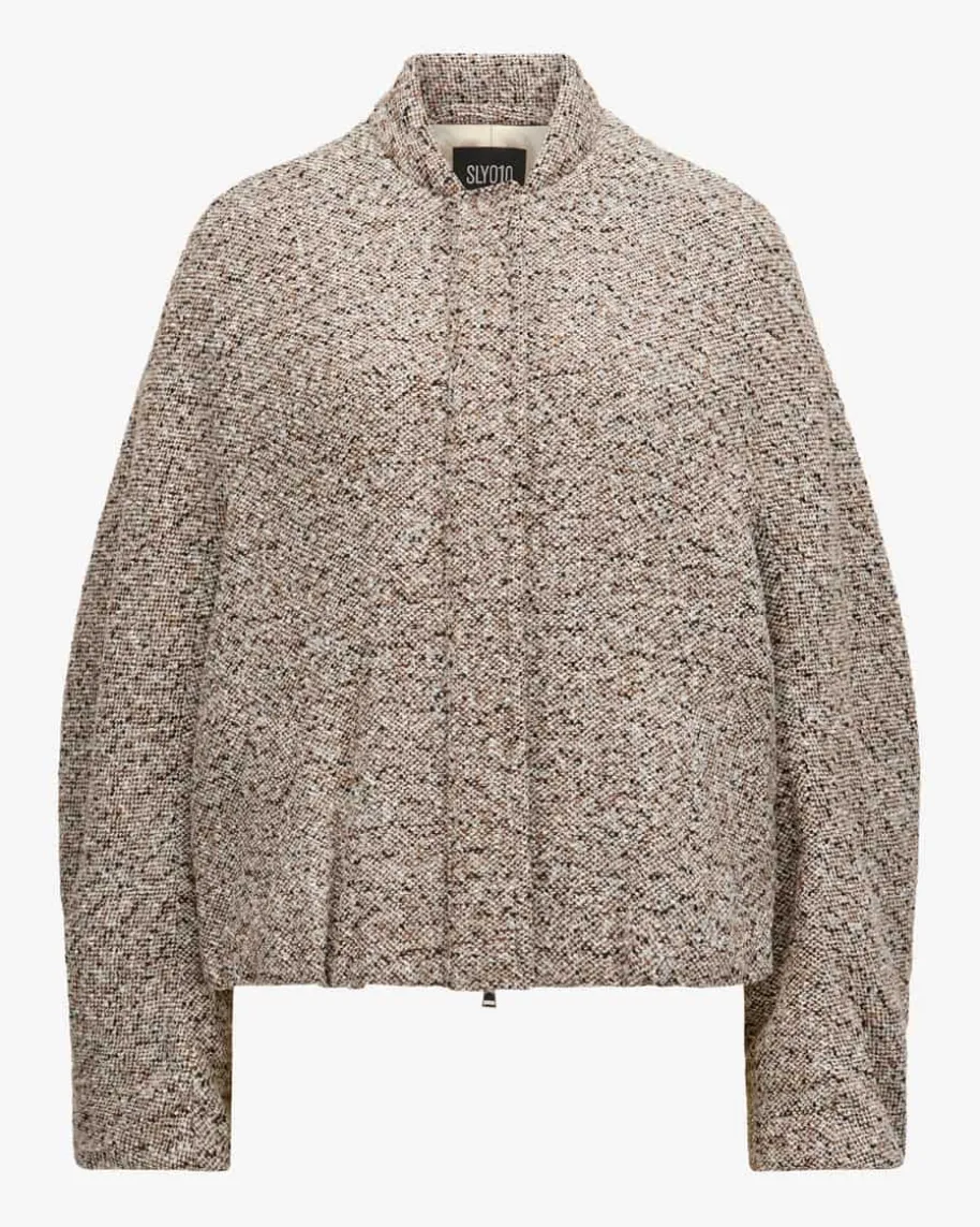 Milea Woll-Bomberjacke