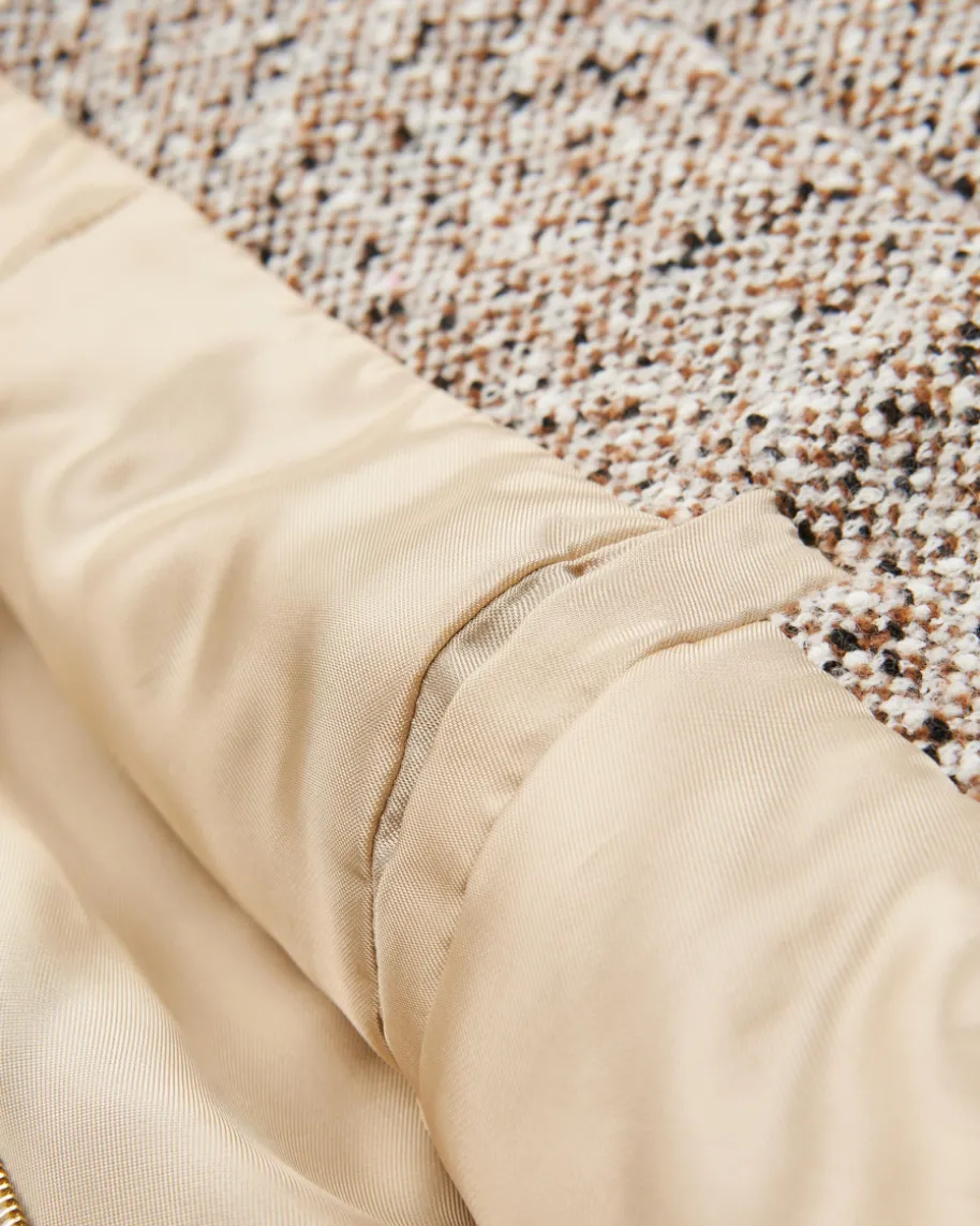 Milea Woll-Bomberjacke