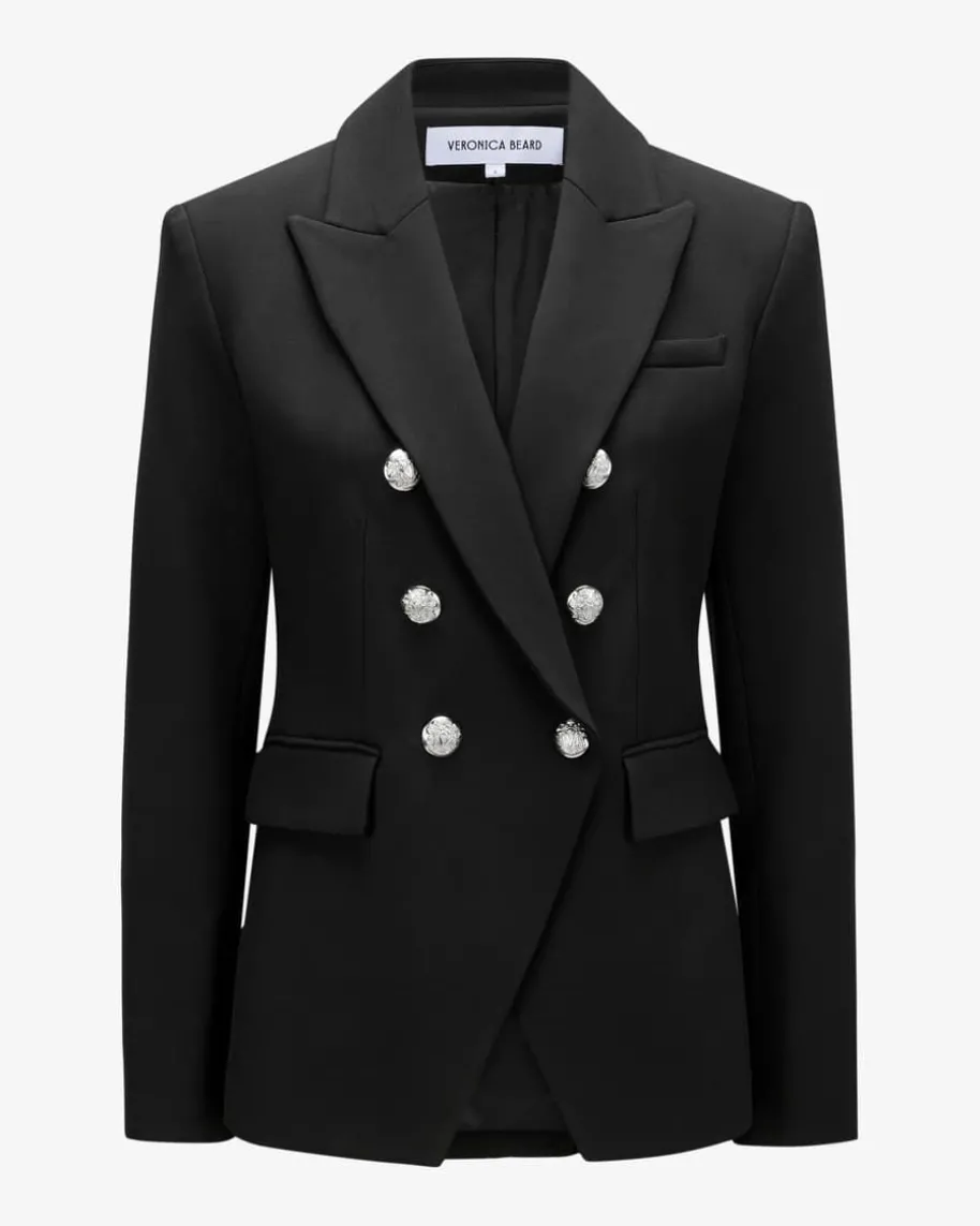 Miller Dickey Doppelreiher-Blazer aus Baumwoll-Mix