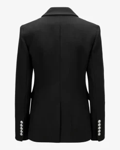 Miller Dickey Doppelreiher-Blazer aus Baumwoll-Mix