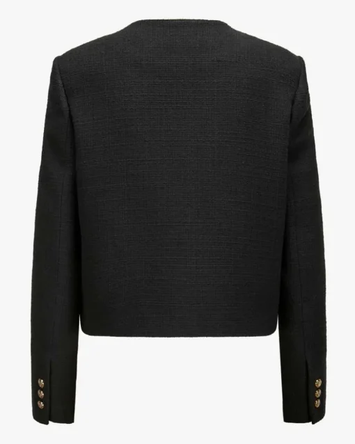 Missy Shamo Bolero Blazer aus Baumwoll-Mix