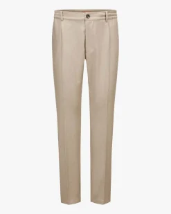 Mitte Hose aus Schurwolle und Cashmere